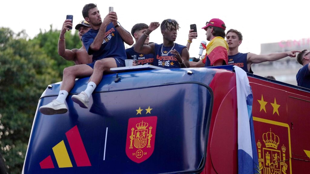 Lo que no se vio de la celebración de España