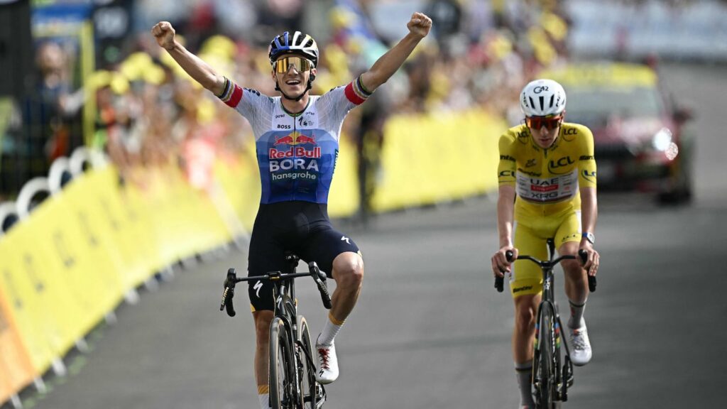 Evenepoel hereda los galones de Vingegaard