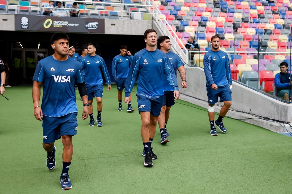 Los Pumas vs. Inglaterra, en vivo por el Nations Championship