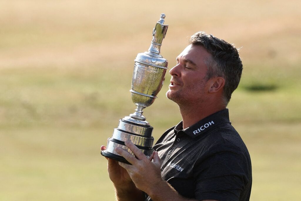 Ryan Fox hace la ‘haka’ en el Open
