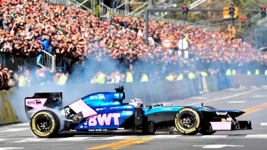 Este domingo Colapinto cerrará el festival de Goodwood con el Lotus E20 de Renault