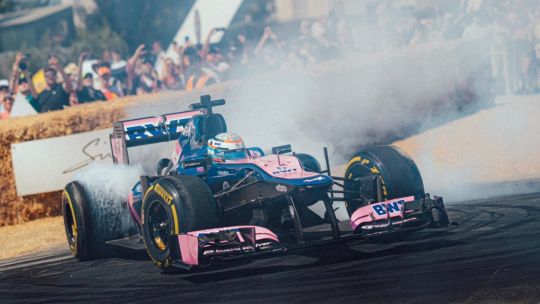 Franco Colapinto cerró para Alpine el Festival de la Velocidad de Goodwood