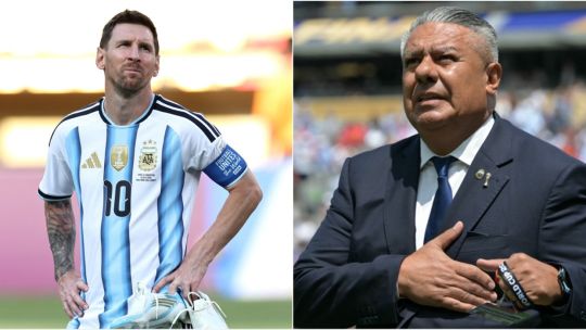 Claudio Tapia le dedicó un emotivo posteo a Lionel Messi tras la final: «No existen palabras en el diccionario para agradecerte»