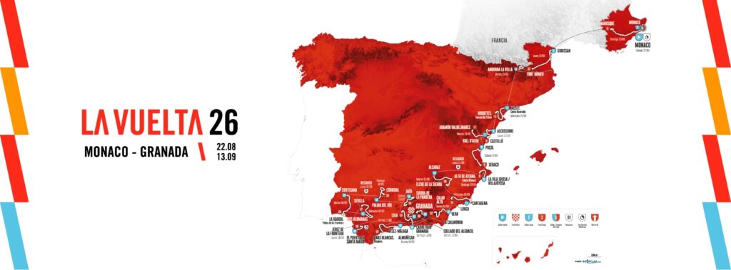 Vuelta a España 2026: recorrido, etapas, perfiles, equipos y favoritos de la 81 edición de la prueba