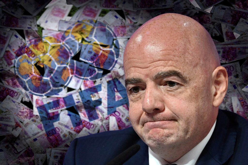 Gianni Infantino, cada vez más complicado