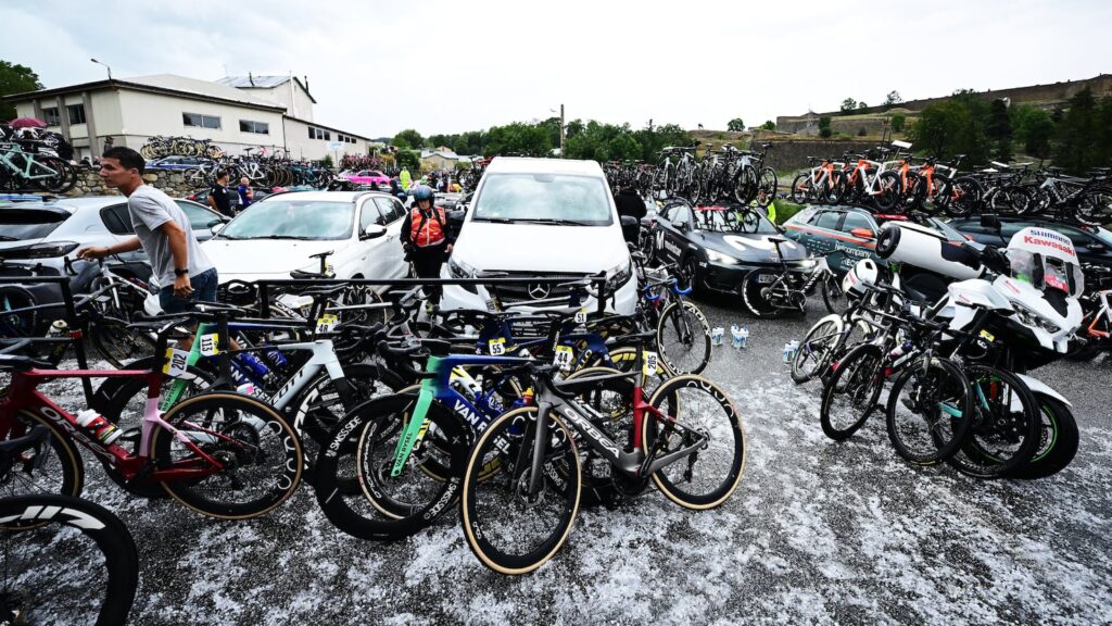Granizada y Vuelta cancelada