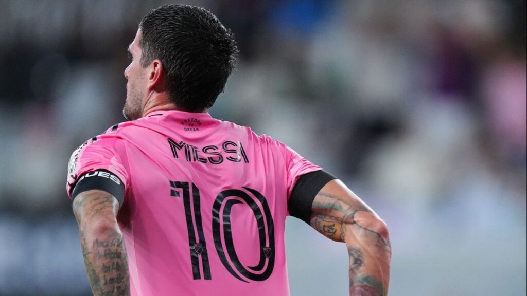 El emotivo homenaje de Rodrigo De Paul a Lionel Messi tras su gol con Inter Miami