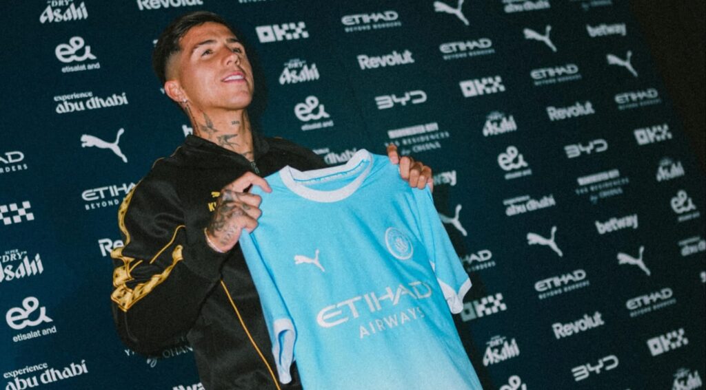 Enzo Fernández llega al Manchester City: los pases más caros de argentinos en la Premier