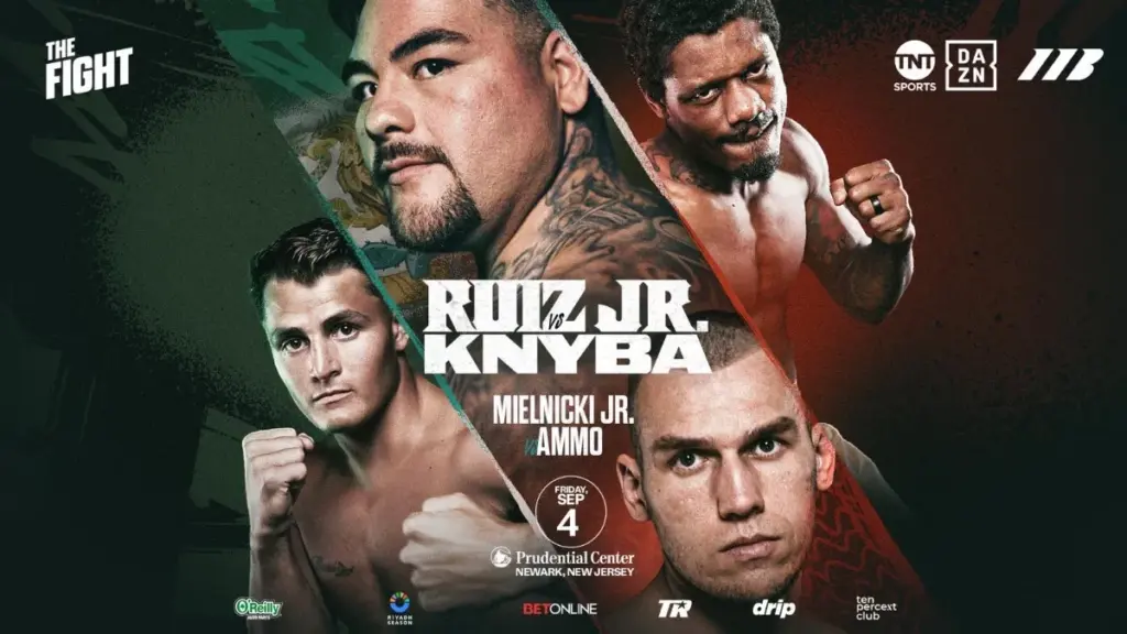 A qué hora pelean y qué canal pasa Andy Ruiz Jr. vs. Damian Knyba hoy: TV y streaming online