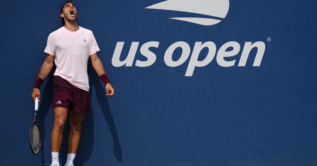 ¡Gritalo, Fran! Cerúndolo pudo con el alemán Struff y avanzó a tercera ronda en el US Open