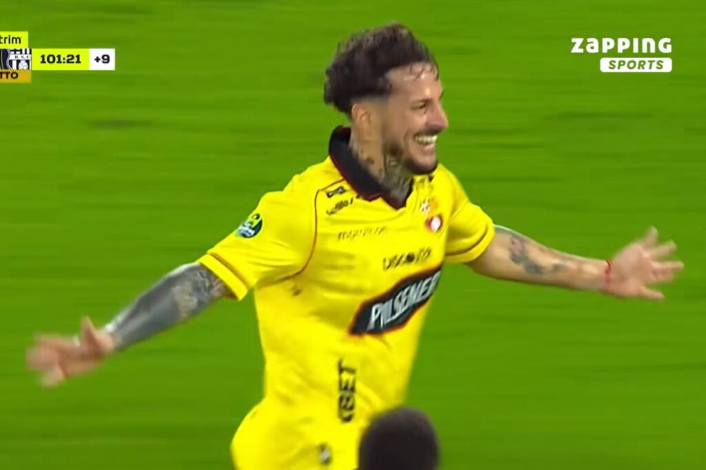 Darío Benedetto: golazo en el minuto 100 para la victoria de Barcelona de Guayaquil ante Independiente del Valle