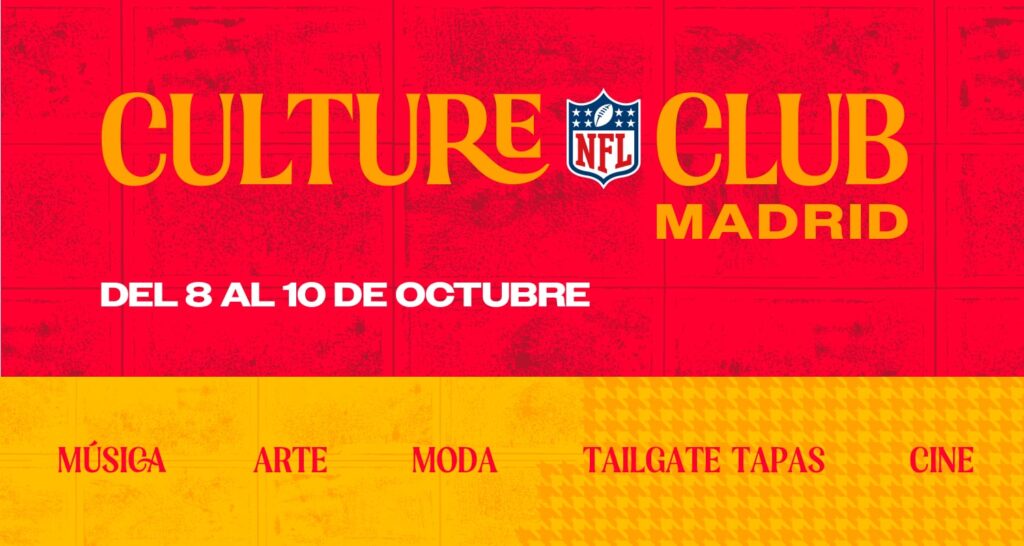 Nace NFL Culture Club Madrid para conectar la NFL con la cultura de España, Hispanoamérica y Estados Unidos