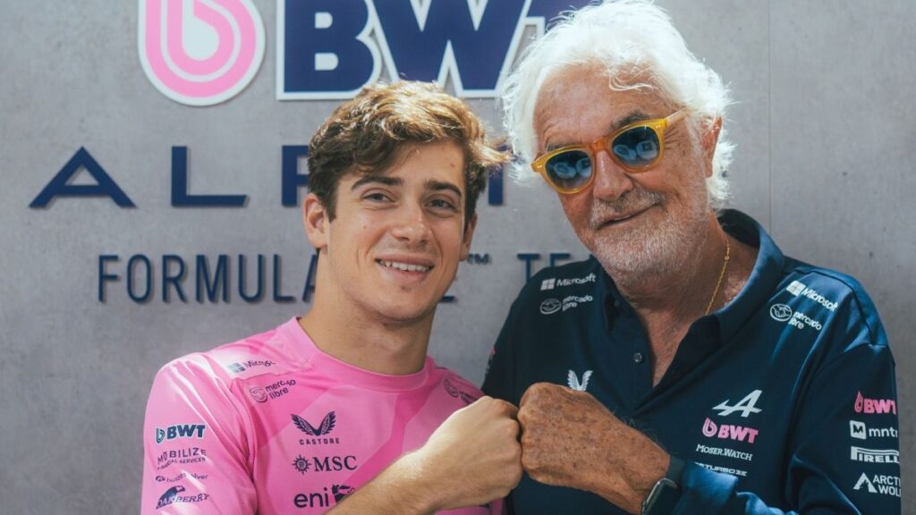 Los elogios de Flavio Briatore tras el séptimo puesto de Franco Colapinto en el GP de España de la Fórmula 1