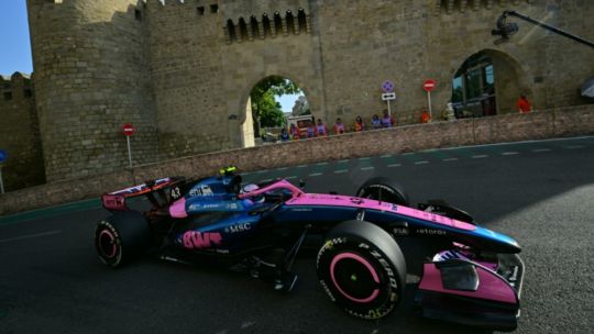Franco Colapinto en la la clasificación del GP de Azerbaiyán de F1: seguí la clasificación en vivo