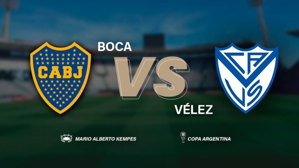 Boca empata 0 a 0 con Vélez por Copa Argentina