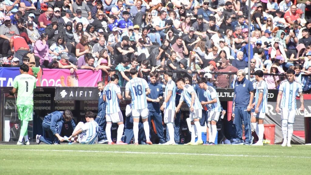 Juegos Suramericanos: la Selección argentina de fútbol le ganó agónicamente a Perú y jugará la final
