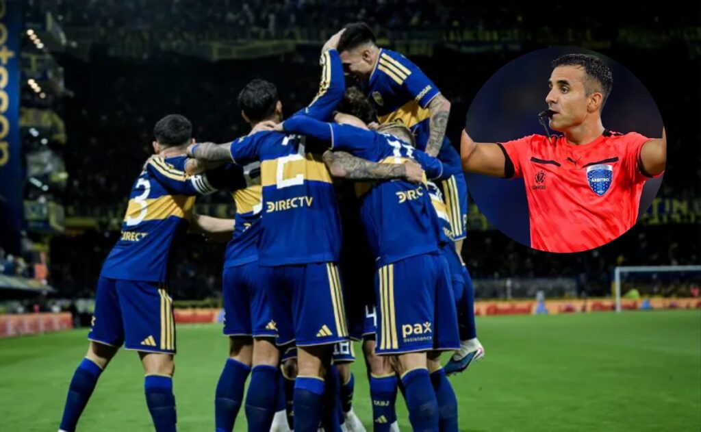 Boca ya conoce al árbitro vs. Vasco y un antecedente fresco enciende la alarma