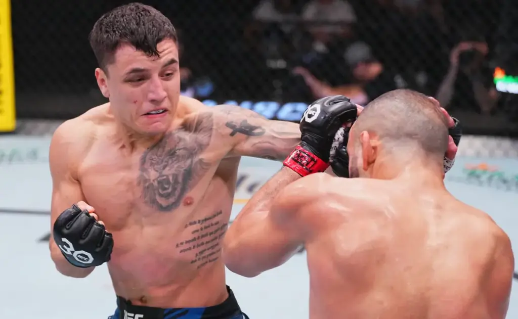 Francisco Prado, el argentino que pelea en UFC para no ser despedido: “Es mi sueño”