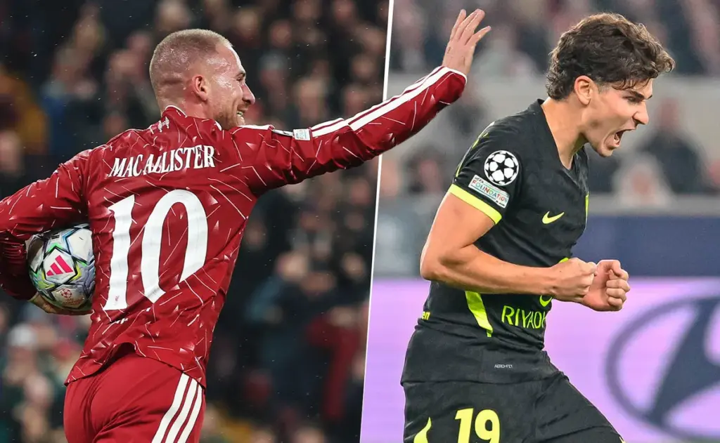 Mac Allister, Julián Álvarez y más: los argentinos que destacaron HOY en Champions League