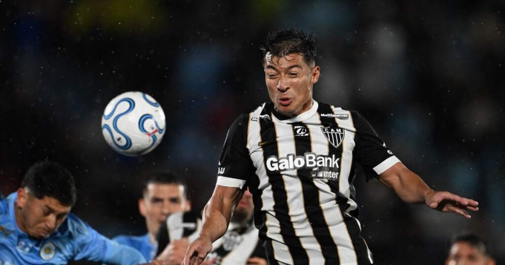 Alan Franco fue expulsado en Atlético Mineiro y se perderá la final de la Copa Sudamericana ante Boca