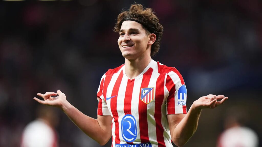 Julián Álvarez convirtió ante Stuttgart y cortó una sequía de casi seis meses