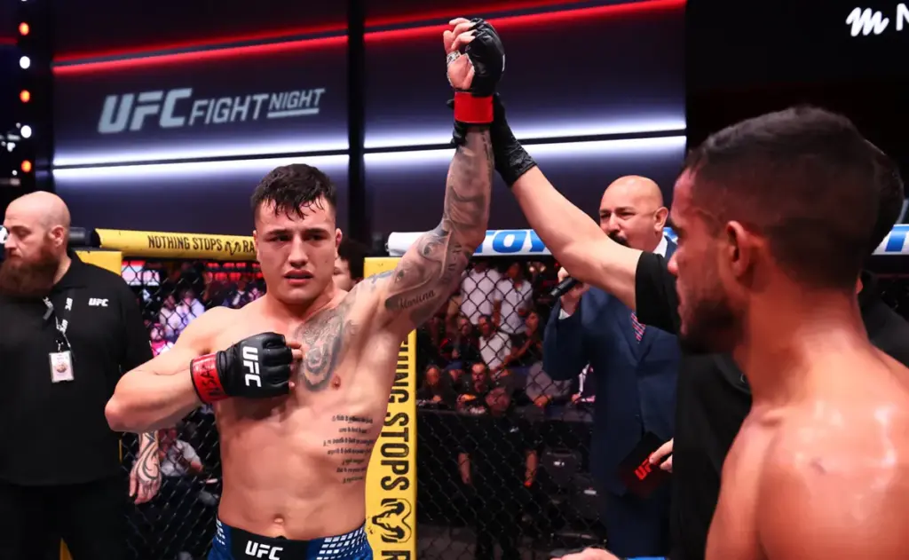 Argentina se impone a Brasil en UFC: Francisco Prado noqueó en el primer round y sueña en grande