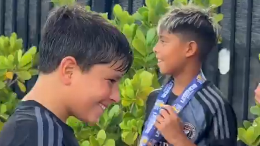 De tal palo, tal astilla: Mateo Messi anotó un gol y el equipo Sub 12 de Inter Miami se consagró campeón